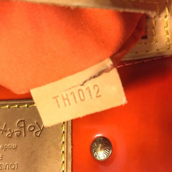 LOUIS VUITTON M91905 Lead PM Tote Bag Hand Bag Monogram Vernis - Picture 11 of 16